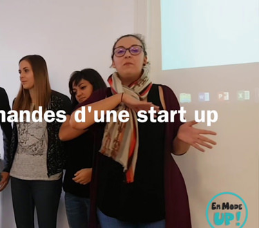 Les étudiants de Mastère en mode up