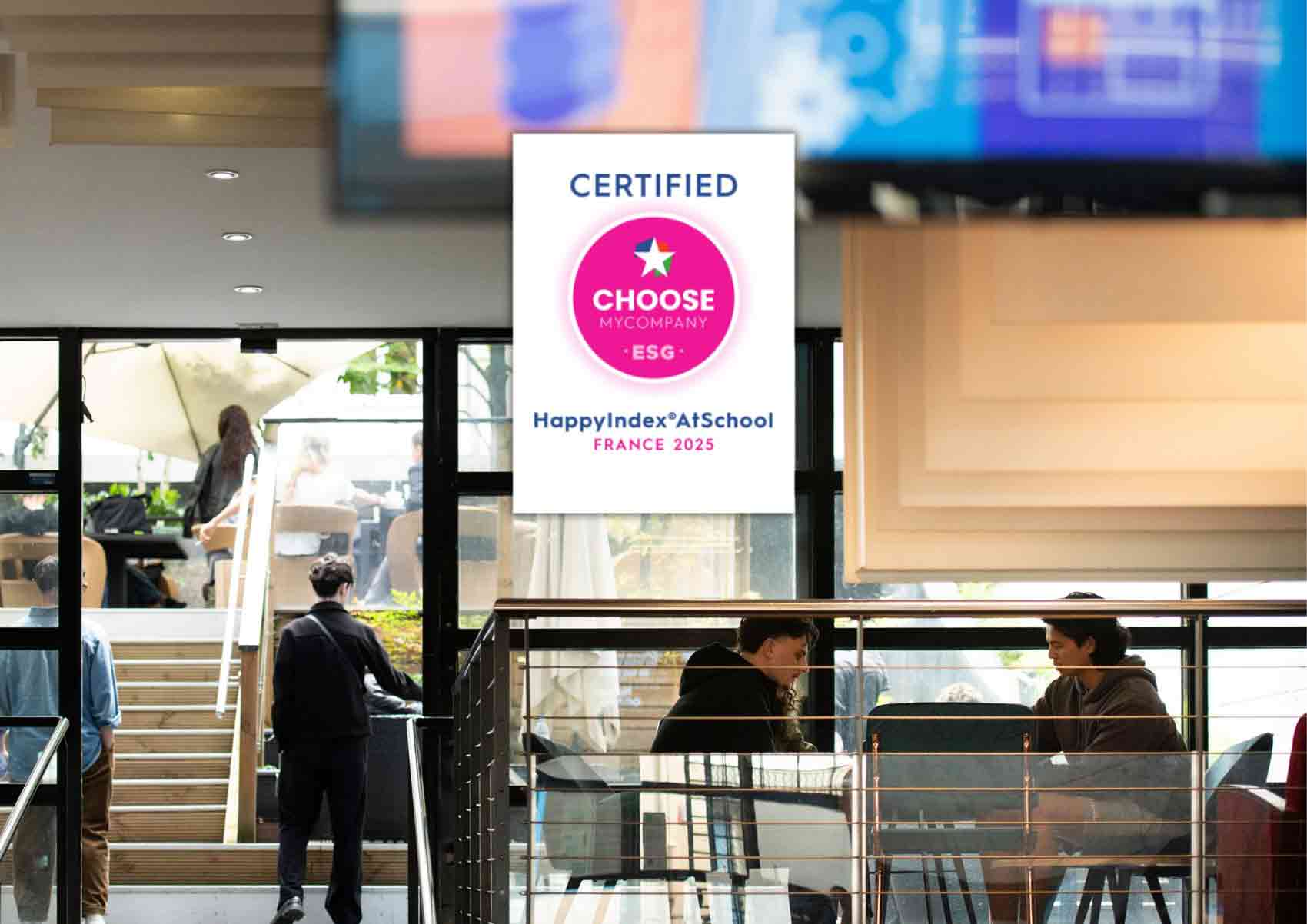 Digital Campus à Paris obtient le label Happy at School