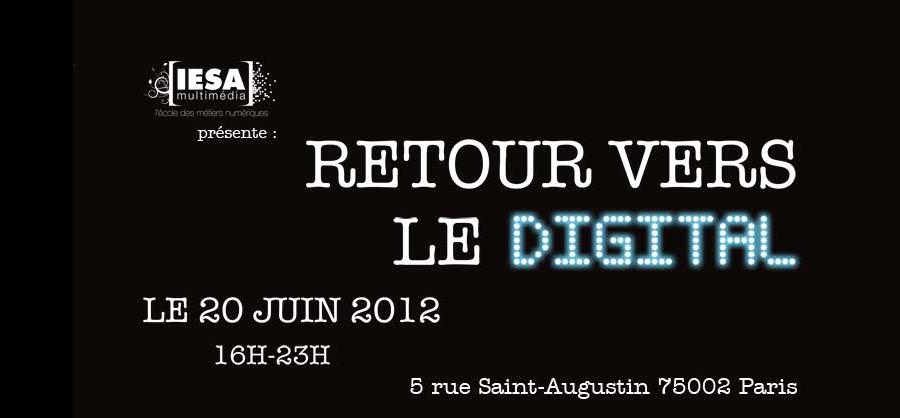 Retour vers le Digital - le 20 juin