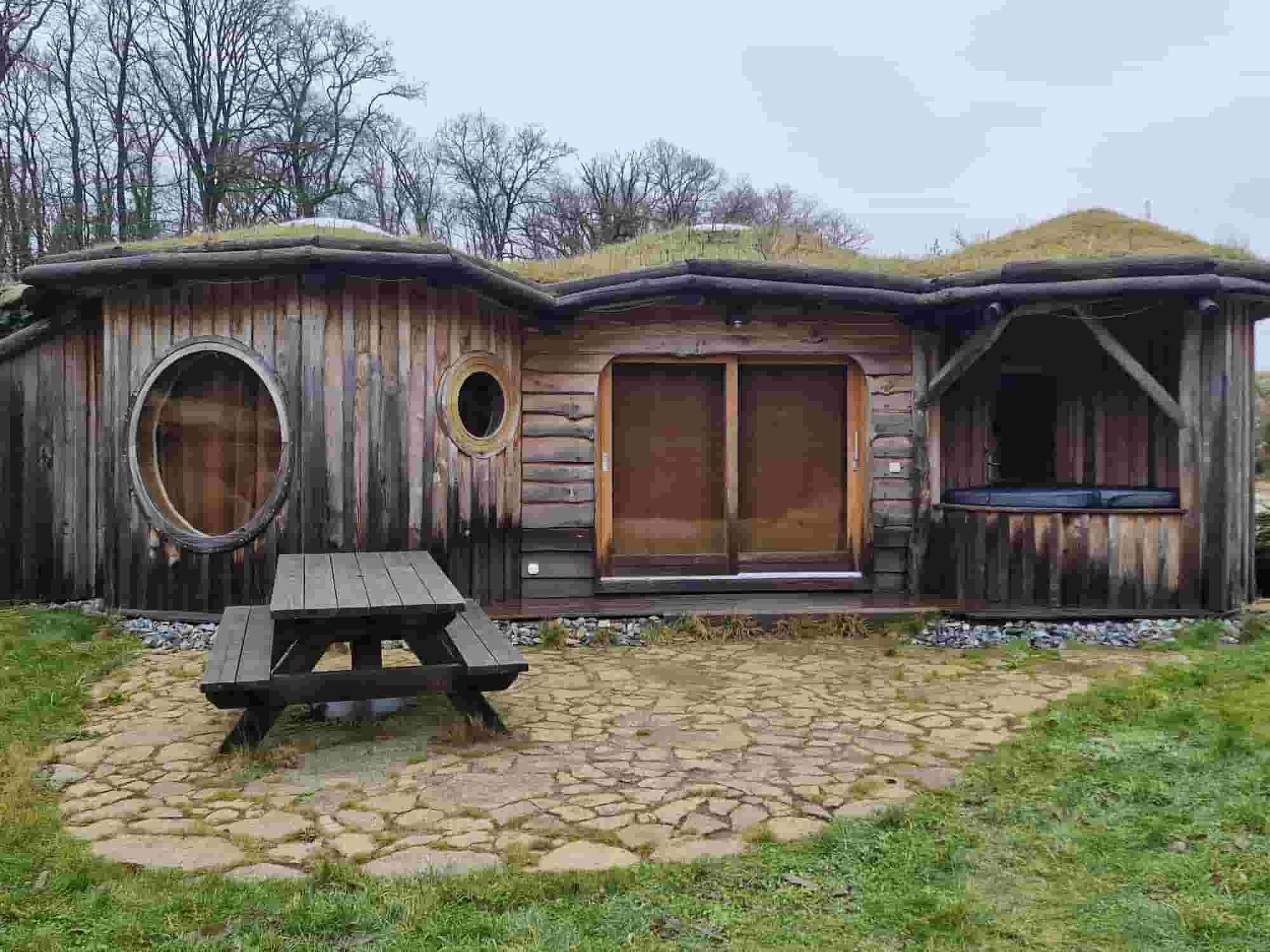 cabane en bois