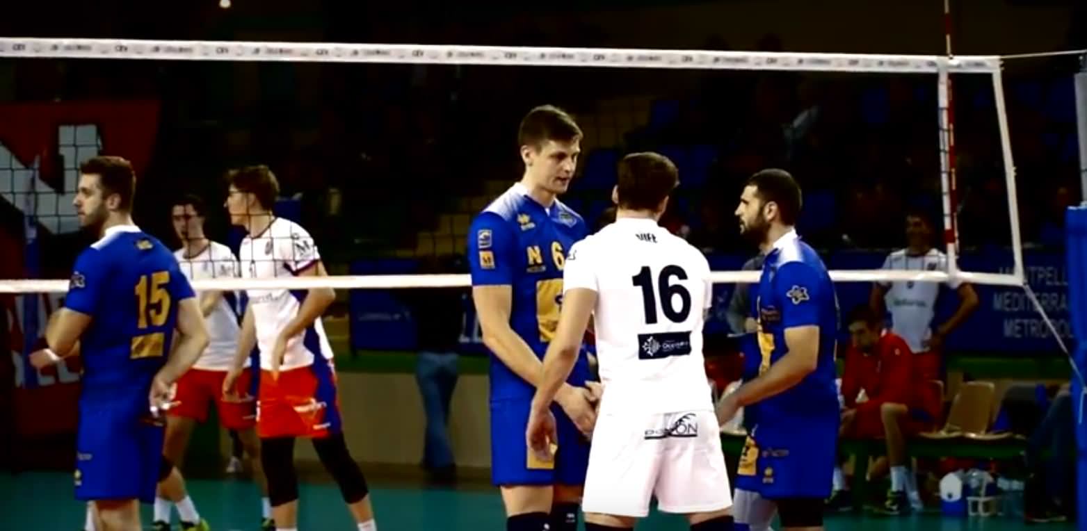 Nos étudiants et Montpellier Volley UC