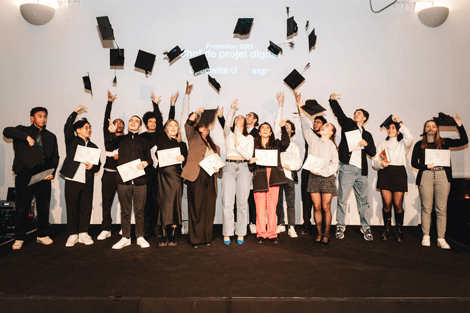 300 diplômés au sein de l'école digital parisienne