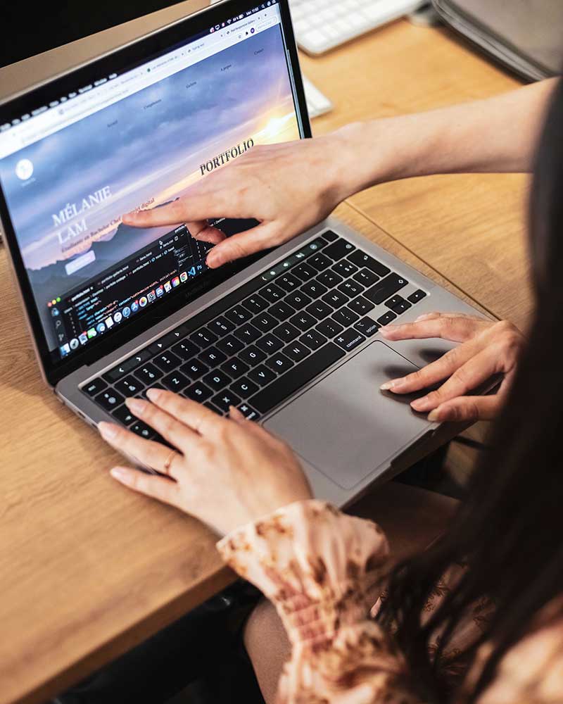 étudiant dans le digital